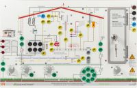 Installationsboard Hausanschluss mit Erdung, äußerem Blitzschutz, TN/TT-Netz