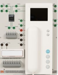 Installationsboard Videohaustelefon mit Farbmonitor für die Gebäudekommunikation