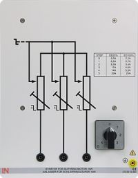 Anlasser für Schleifringläufer 1kW