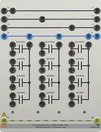 Kapazitive Last 3-phasig, 1kW