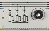 Variable ohmsche Last 3-phasig, 1kW