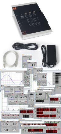 UniTrain Interface mit virtuellen Instrumenten (Basis VI)