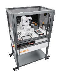Industriezelle Roboter Kuka KR4 R600 mit KR C5 micro-2