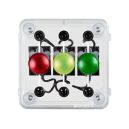 LED Kontrollleuchte dreifach rot, gelb, grün, 24 V