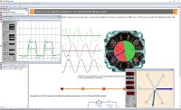 Interactive Lab Assistant: Servomotor, elektronisch kommutierter Motor 0,3 kW