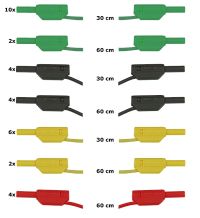 Sicherheitsmessleitungssatz 2mm (32 Stück), Videohaussprechanlage