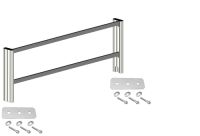 Experimentierrahmen für SybaLift-Tische 120, 1200x570x120mm (BHT), (1-etagig)