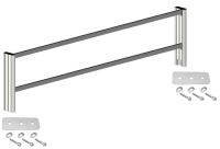 Experimentierrahmen für SybaLift-Tische 200, 2000x570x120mm (BHT), (1-etagig)