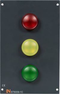 3-fach Signalleuchte rot/gelb/gr&uuml;n, Einsatz f&uuml;r SybaPro-Systemkanal, 1 ME