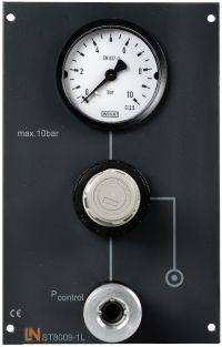 Pneumatikfeld, Regler + Manometer, Druckknopf-Sicherheitskupplung NW 7,4 (24TE)