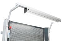 LED-Arbeitsplatzleuchte 32,2W, dimmbar, inkl. Halter für Tischbreite 1600mm
