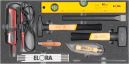 VDE-Werkzeugsatz 4, Elektromechanik, (9 Teile), Einlagengröße 300x600mm