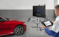 Kalibrierung von Fahrerassistenzsystemen in der Werkstatt (Frontkamera/Radar)