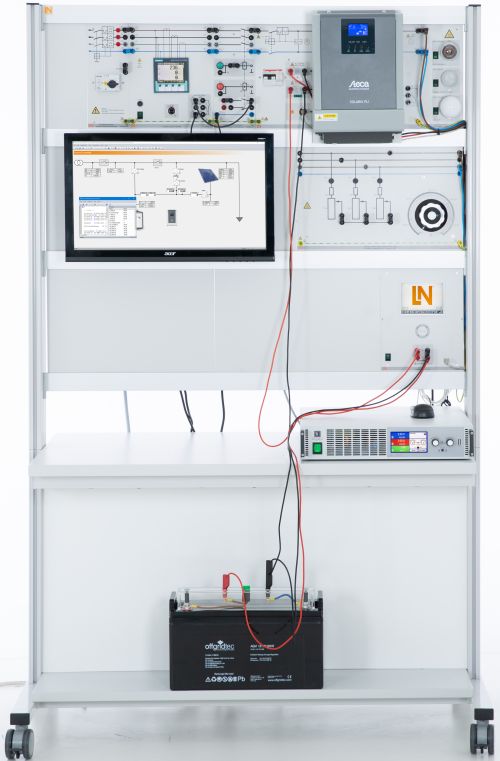 EPH4.1 Photovoltaik-Hybridsystem mit Batterie - Lucas Nülle