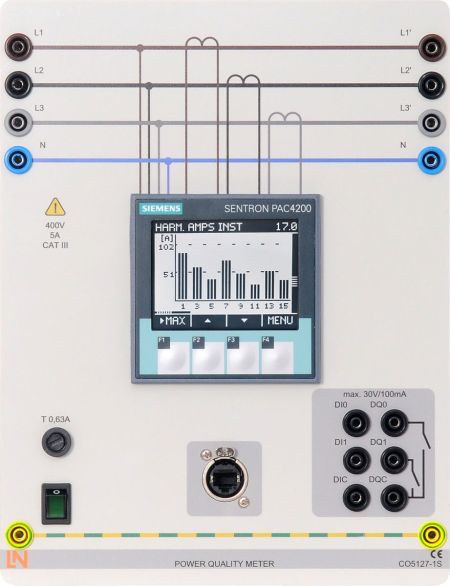 POWER QUALITY METER MIT GRAFIKDISPLAY UND LANGZEITSPEICHER