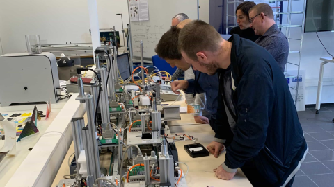 Lernfabrik 4.0 mit FabLab Integration