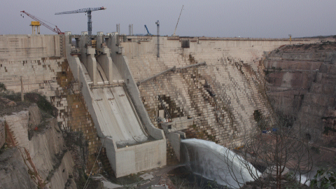 Die zweitgrößte Wasserkraftanlage Afrikas